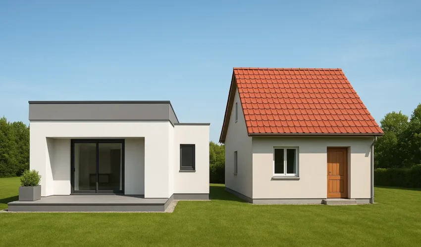 Cubiertas planas vs. cubiertas inclinadas